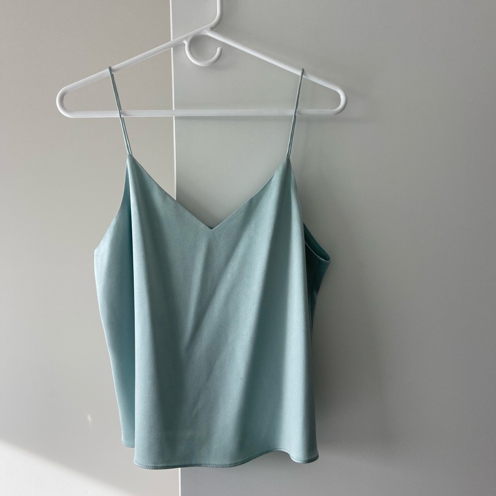Alice + Olivia blue tank